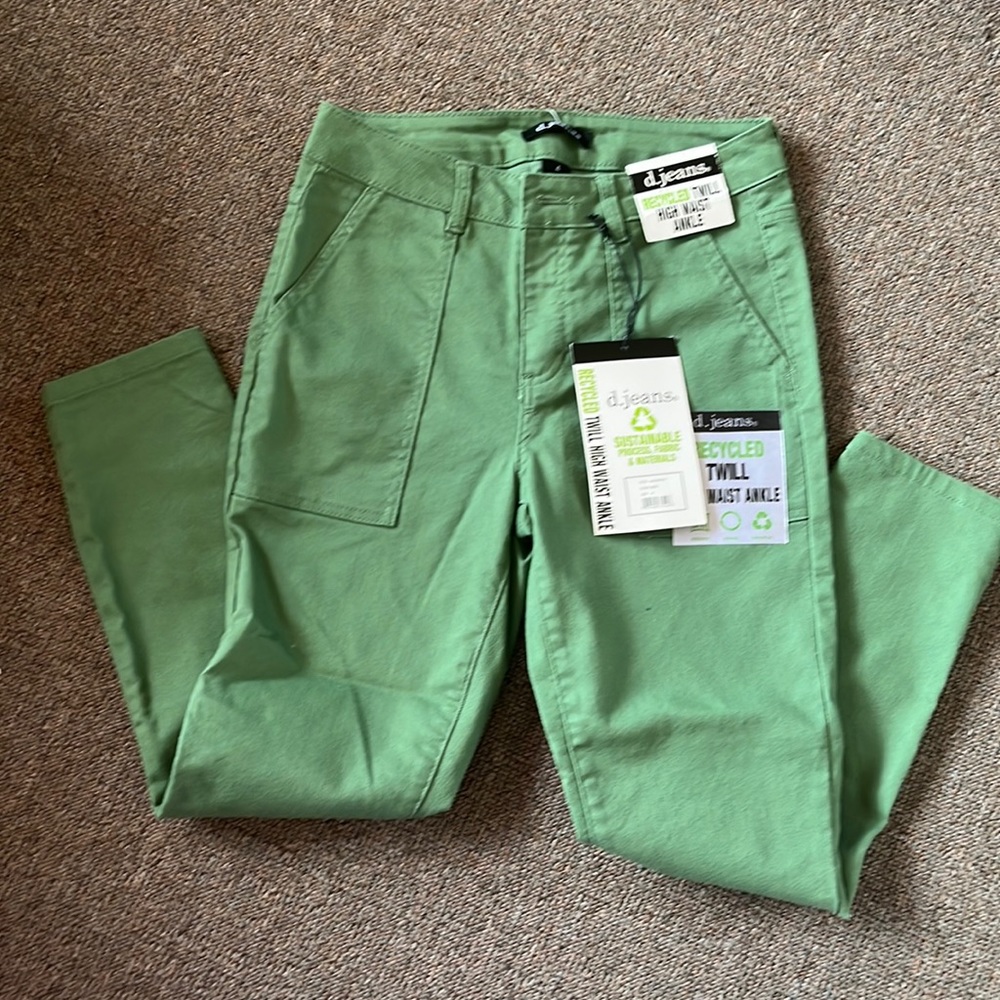 D.jeans twill high waist ankle